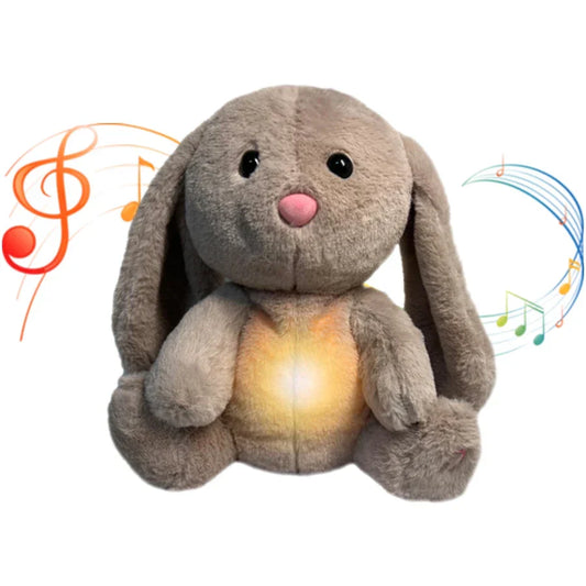 Breathing Teddy Bear with Music & Light-0